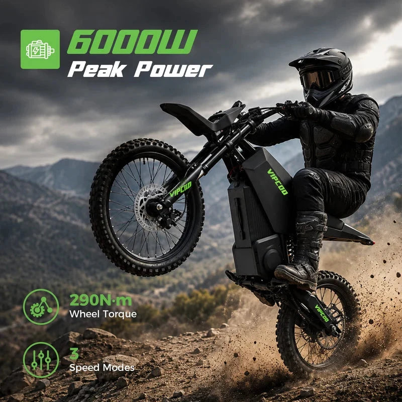VIPCOO H6 ELECTRIC DIRT BIKE