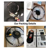 UK STOCK 48V 1500W MTX39 REAL WHEEL EBIKE CONVERSION KIT BATTERY